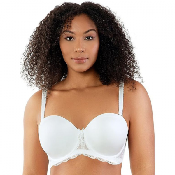 Marah Strapless Ivory Manchado